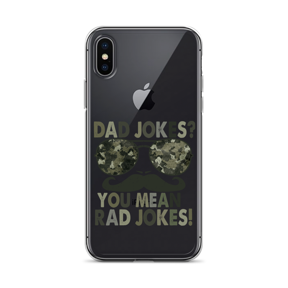 Dad Jokes? You Mean Rad Jokes Clear Case for iPhone®