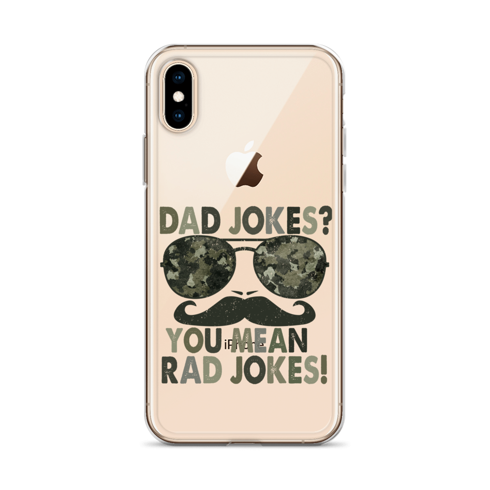 Dad Jokes? You Mean Rad Jokes Clear Case for iPhone®