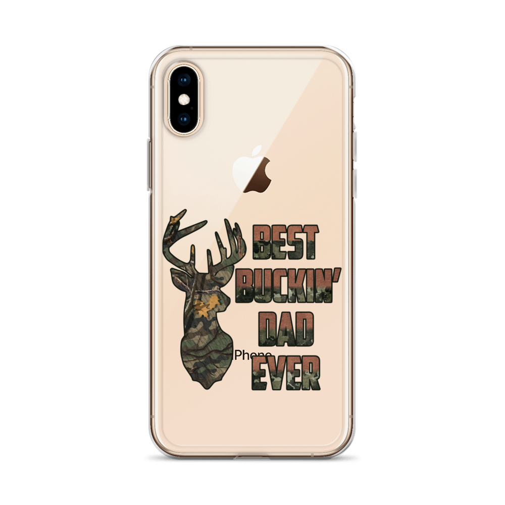 Best Buckin' Dad Ever Clear Case for iPhone®