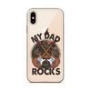 My Dad Rocks Clear Case for iPhone®