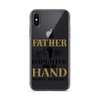 Father And Daughter Tide By Hand Heart To Heart Clear Case for iPhone®