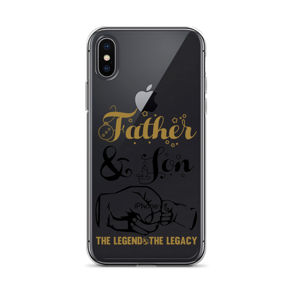 Father And Son The Legend And The Legacy Clear Case for iPhone®