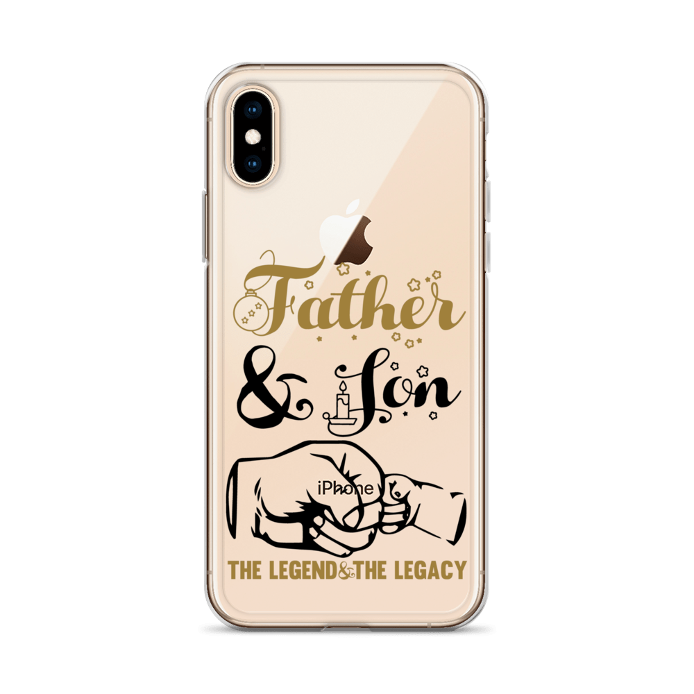 Father And Son The Legend And The Legacy Clear Case for iPhone®