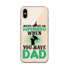 Who Needs A Superhero When You Have Dad Clear Case for iPhone®