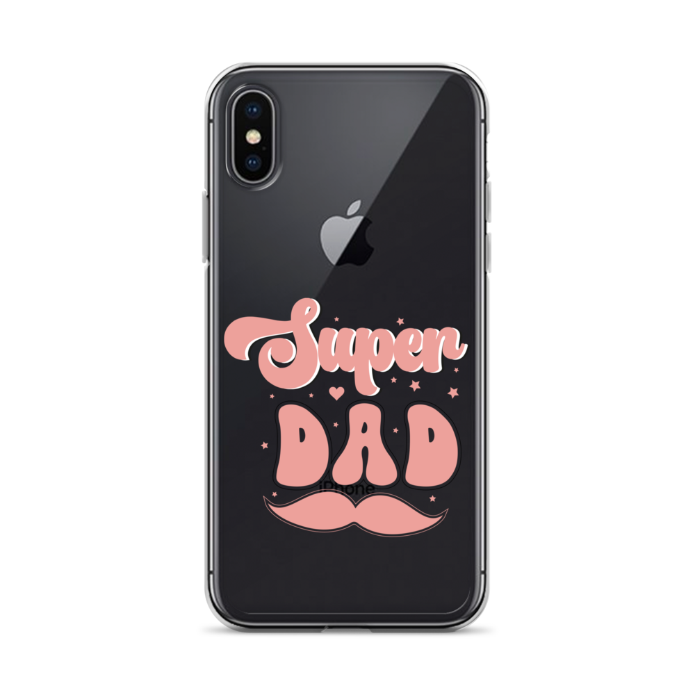 Super Dad Clear Case for iPhone®