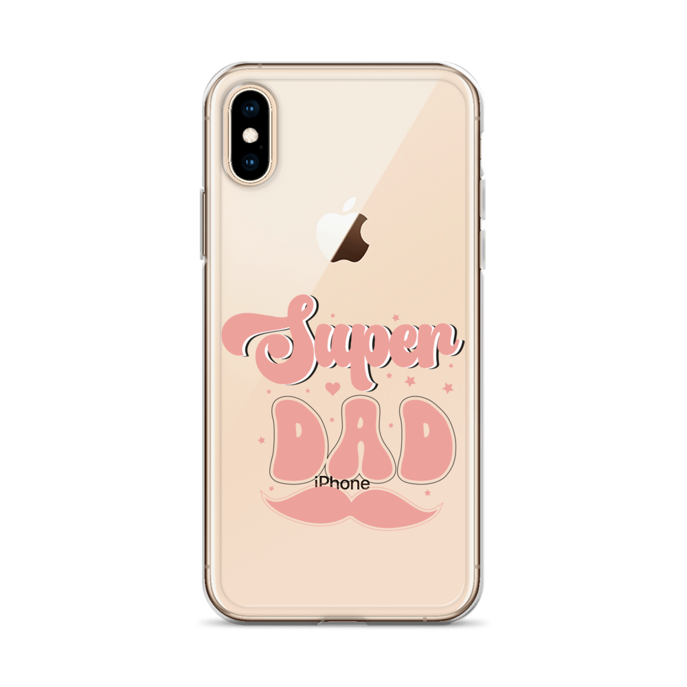 Super Dad Clear Case for iPhone®