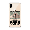 Being Dad Is An Honor Being Papa Is Priceless Clear Case for iPhone®