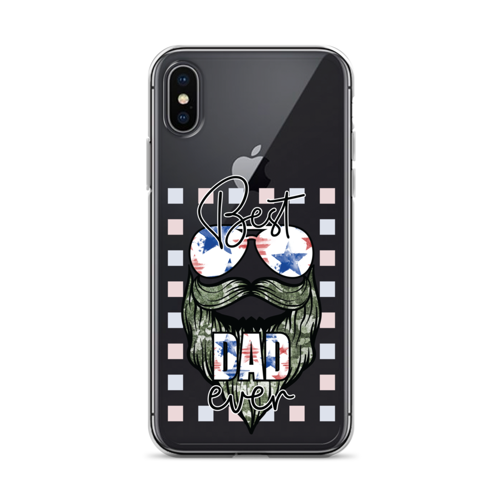 Best Dad Ever Clear Case for iPhone®