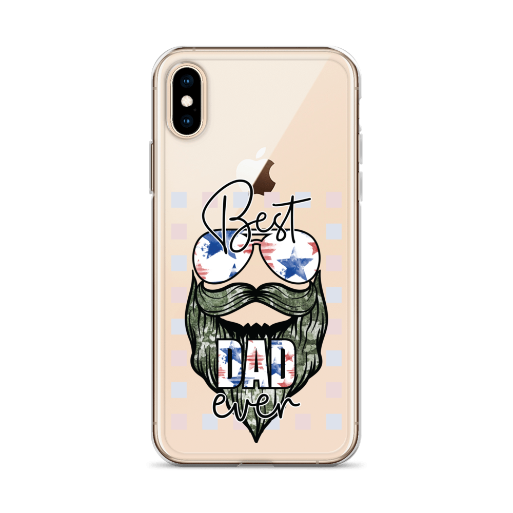 Best Dad Ever Clear Case for iPhone®