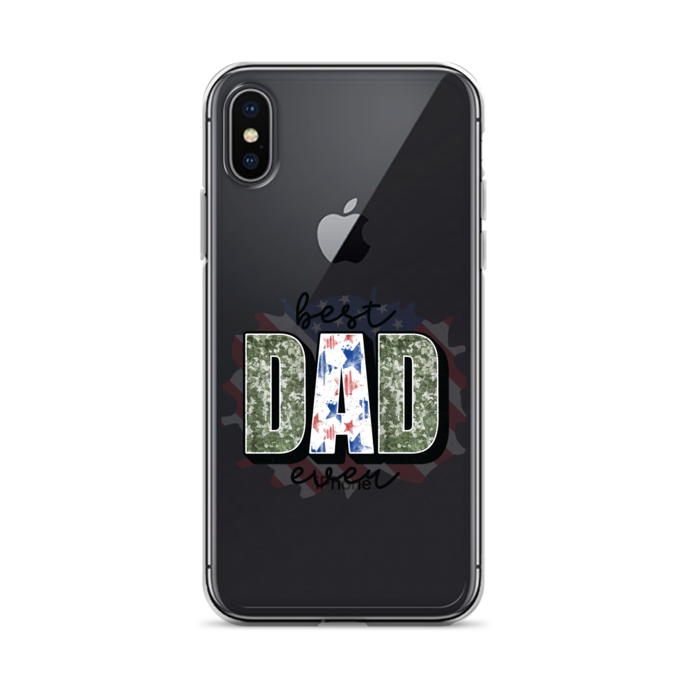 Best Dad Ever Clear Case for iPhone®