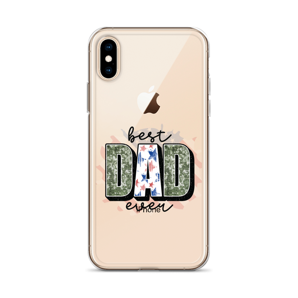 Best Dad Ever Clear Case for iPhone®