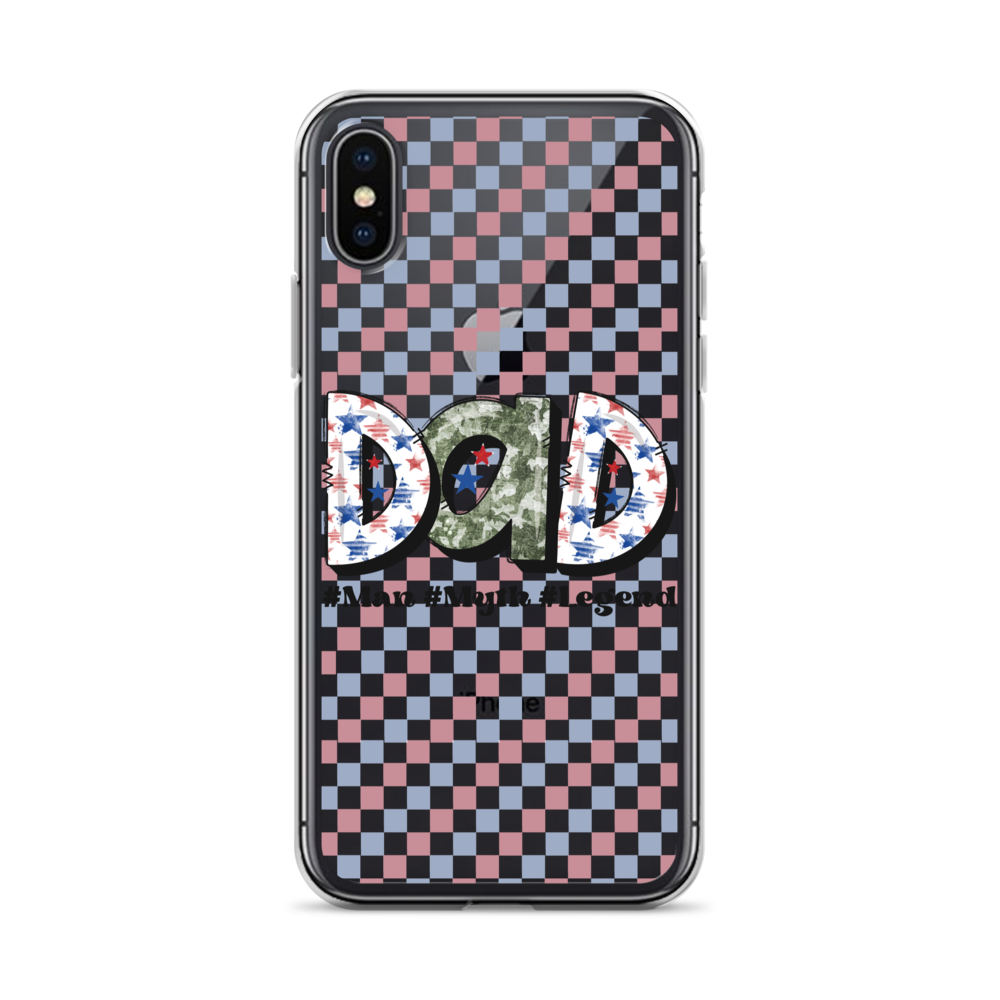 Dad #Man #Myth #Legend Clear Case for iPhone®