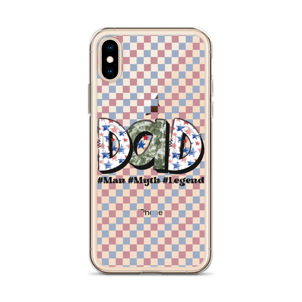 Dad #Man #Myth #Legend Clear Case for iPhone®