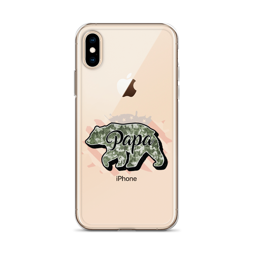 Bear Papa Clear Case for iPhone®