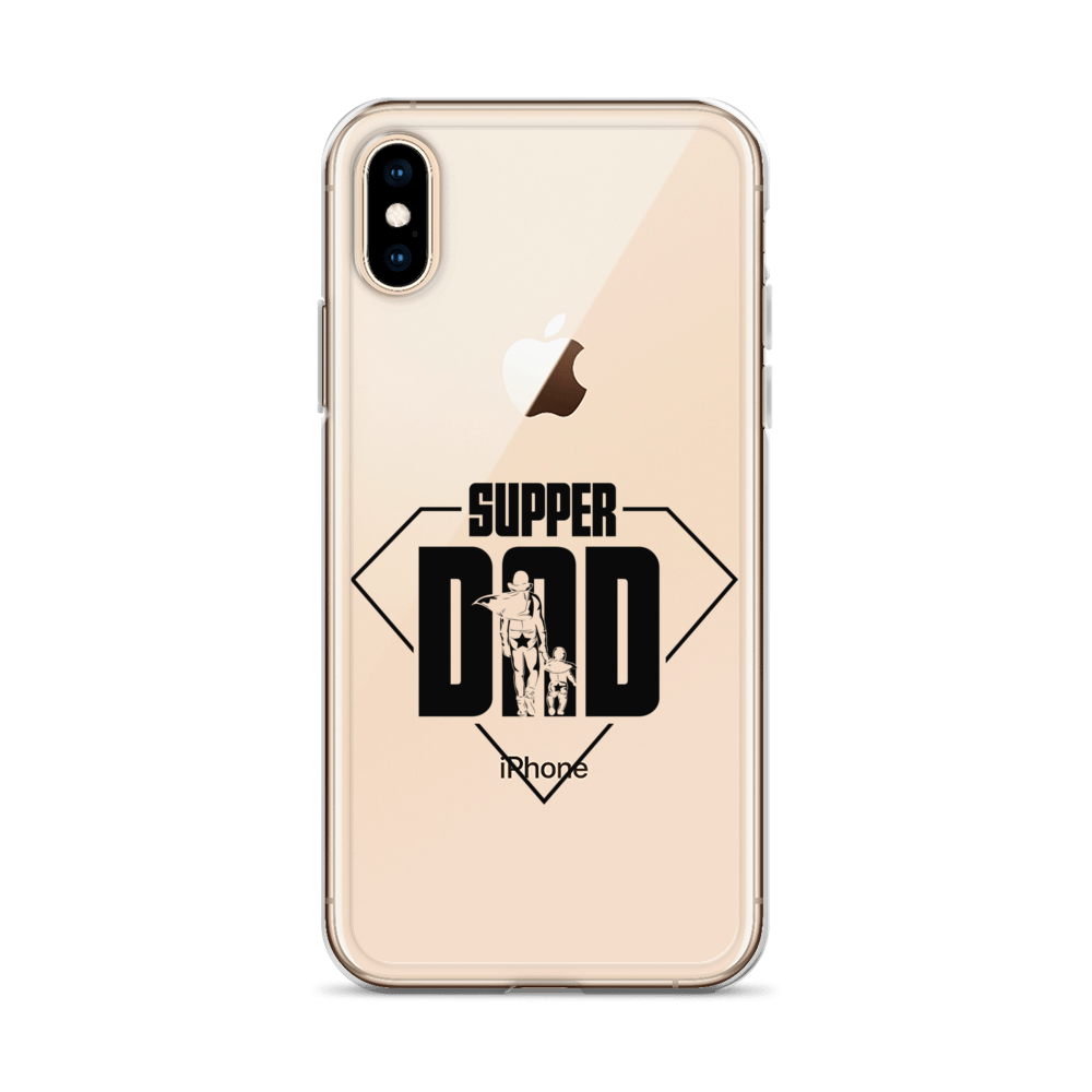 Super Dad Clear Case for iPhone®