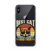 Best Cat Dad Ever Clear Case for iPhone®