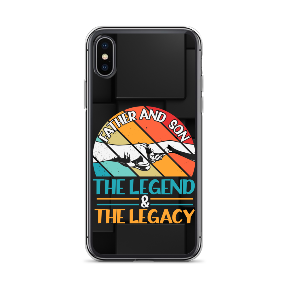 Father And Son The Legend And The Legacy Clear Case for iPhone®