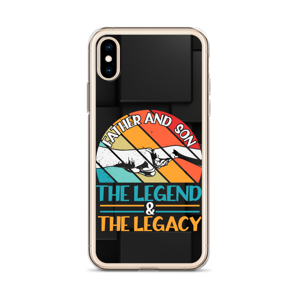 Father And Son The Legend And The Legacy Clear Case for iPhone®