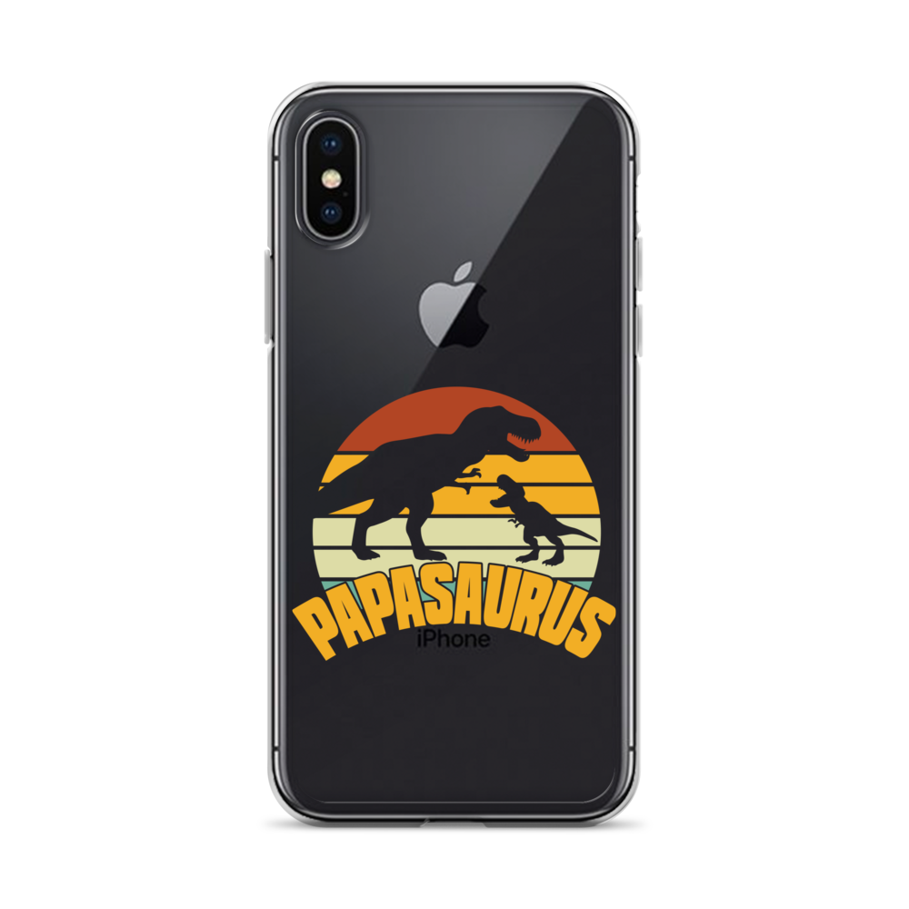 Papasaurus Clear Case for iPhone®