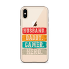 Husband, Daddy, Gamer, Hero Clear Case for iPhone®