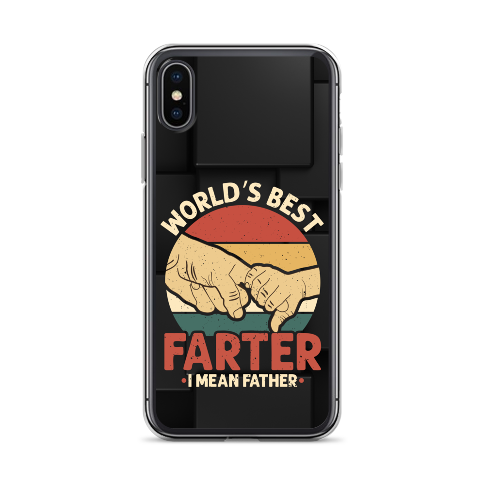 World's Best Fart I Mean Father Clear Case for iPhone®