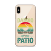 Daddio Of The Patio Clear Case for iPhone®