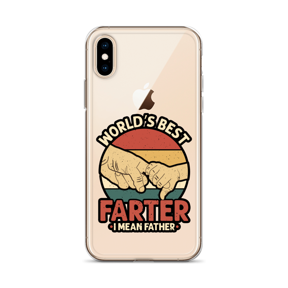 World's Best Farter I Mean Father Clear Case for iPhone®