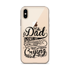 Dad Jokes Are How I Keep From Crying Clear Case for iPhone®