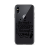 Too Much Toddler Not Enough Coffee Clear Case for iPhone®