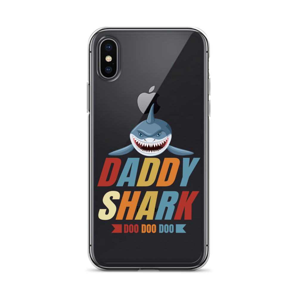 Daddy Shark Doo Doo Doo Clear Case for iPhone®