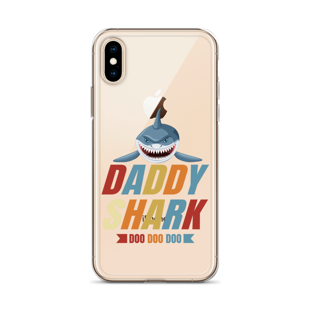 Daddy Shark Doo Doo Doo Clear Case for iPhone®