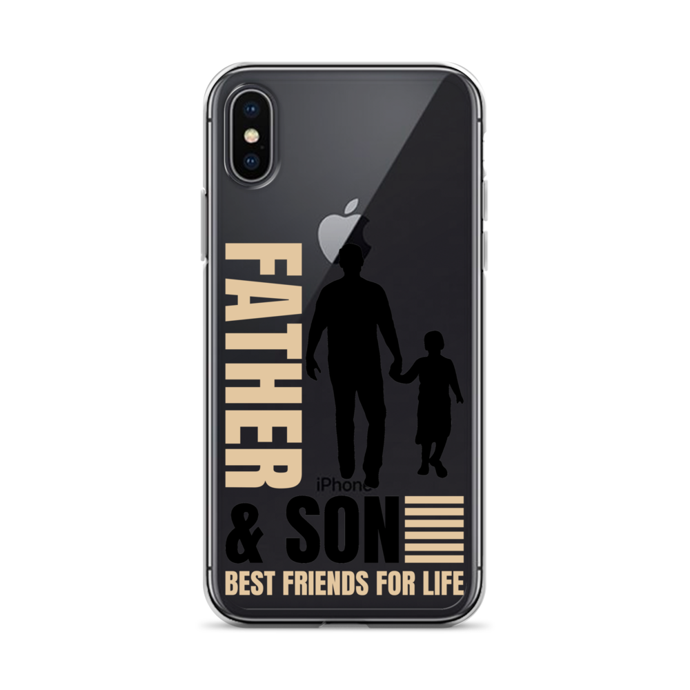 Father & Son Best Friends For Life Clear Case for iPhone®