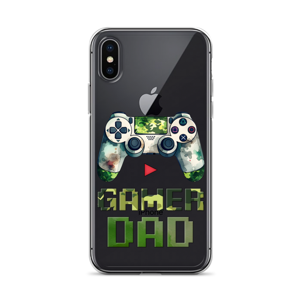 Gamer Dad Clear Case for iPhone®