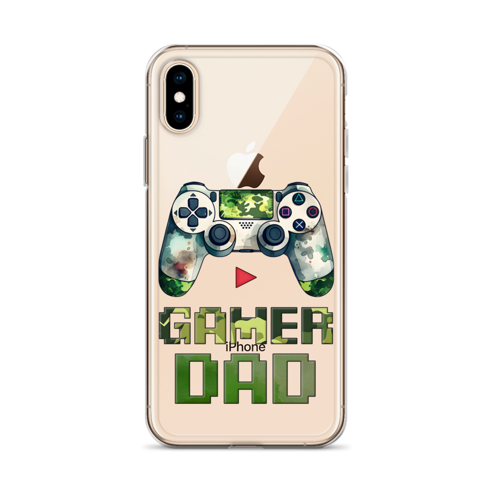 Gamer Dad Clear Case for iPhone®