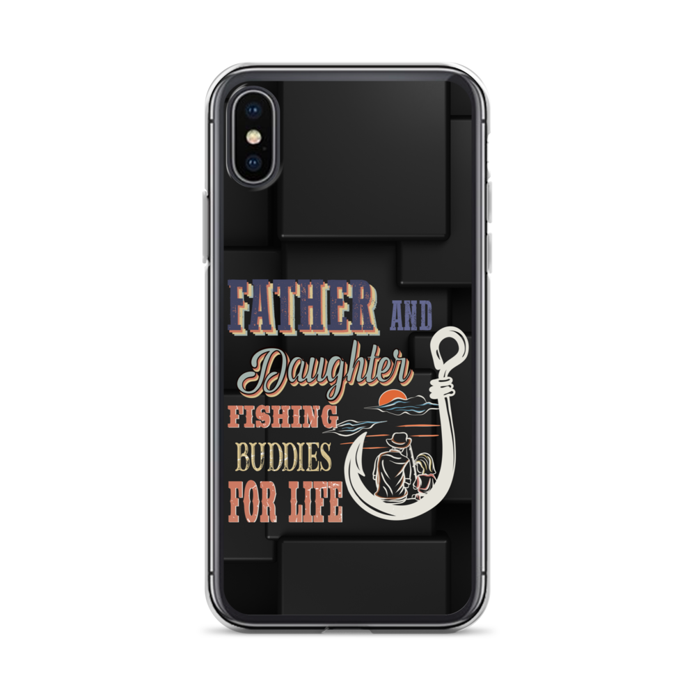 Father And Daughter Fishing Buddies For Life Clear Case for iPhone®