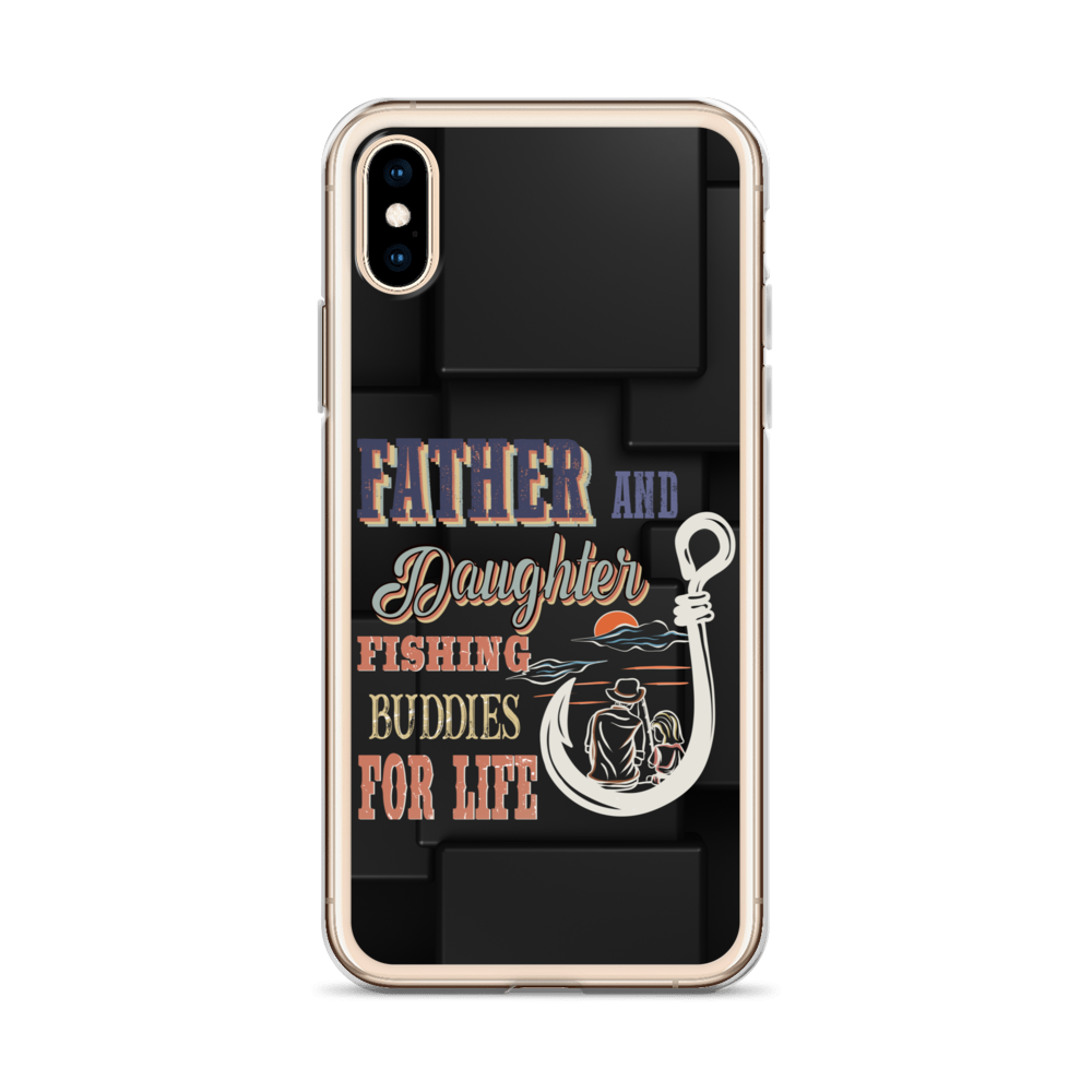 Father And Daughter Fishing Buddies For Life Clear Case for iPhone®