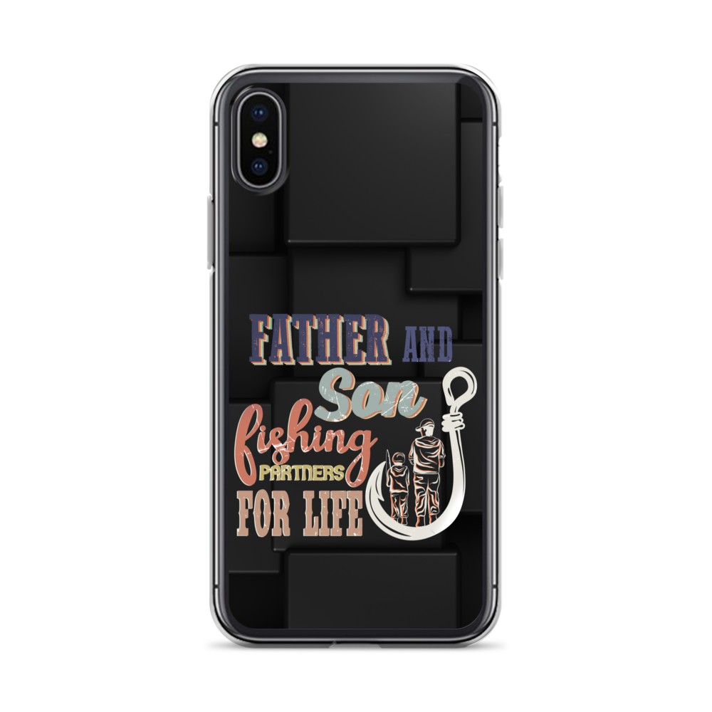 Father And Son Fishing Partners For Life Clear Case for iPhone®