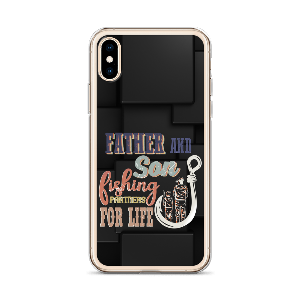 Father And Son Fishing Partners For Life Clear Case for iPhone®