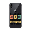 I Tell Dad Jokes Periodically When I'm In My Element Clear Case for iPhone®