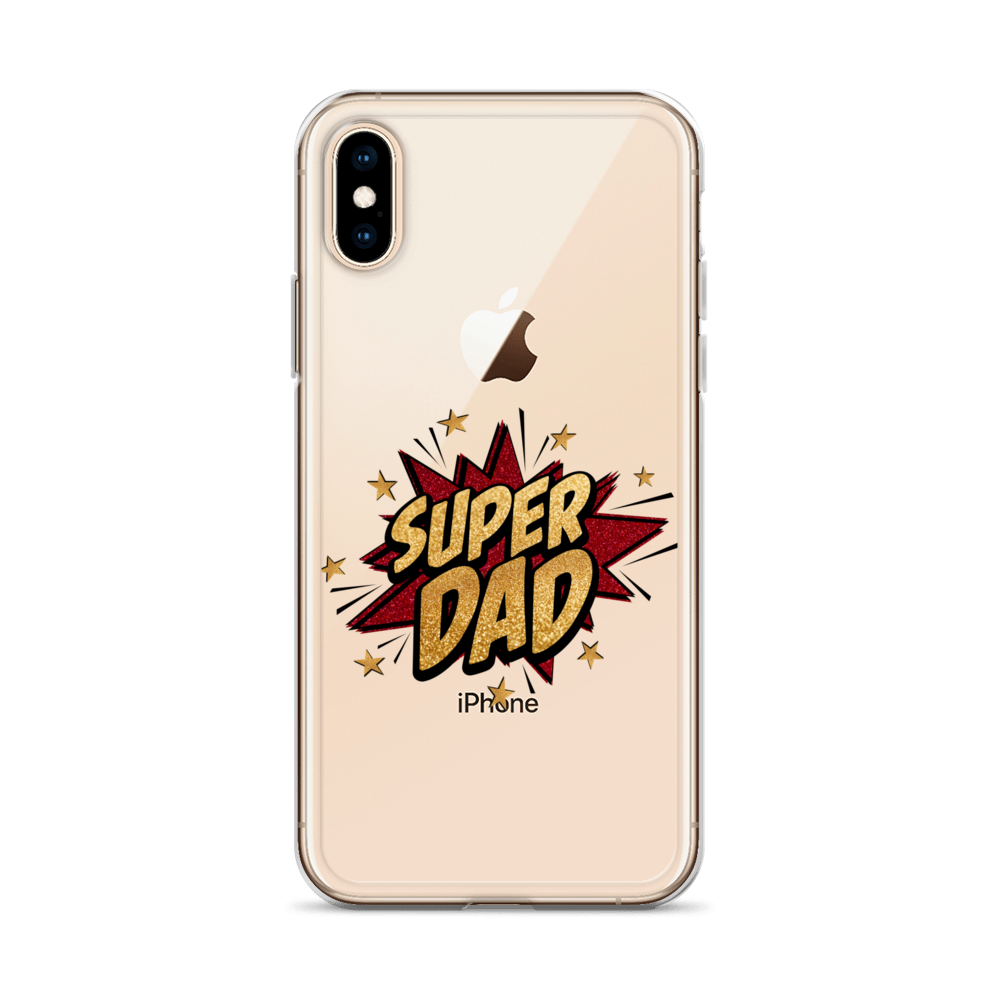 Super Dad Clear Case for iPhone®