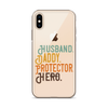 Husband. Daddy. Protector. Hero Clear Case for iPhone®