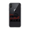 One Proud Football Mom Clear Case for iPhone®