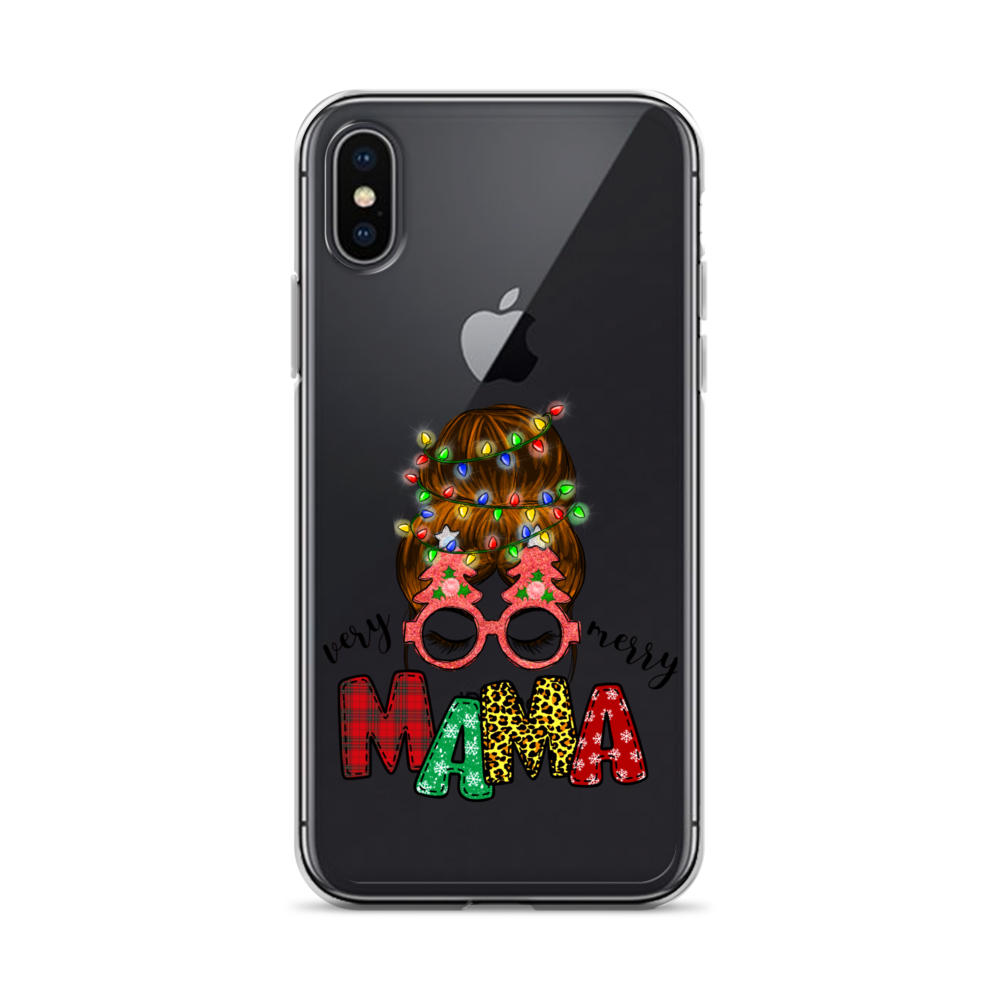 My Merry Mama Clear Case for iPhone®