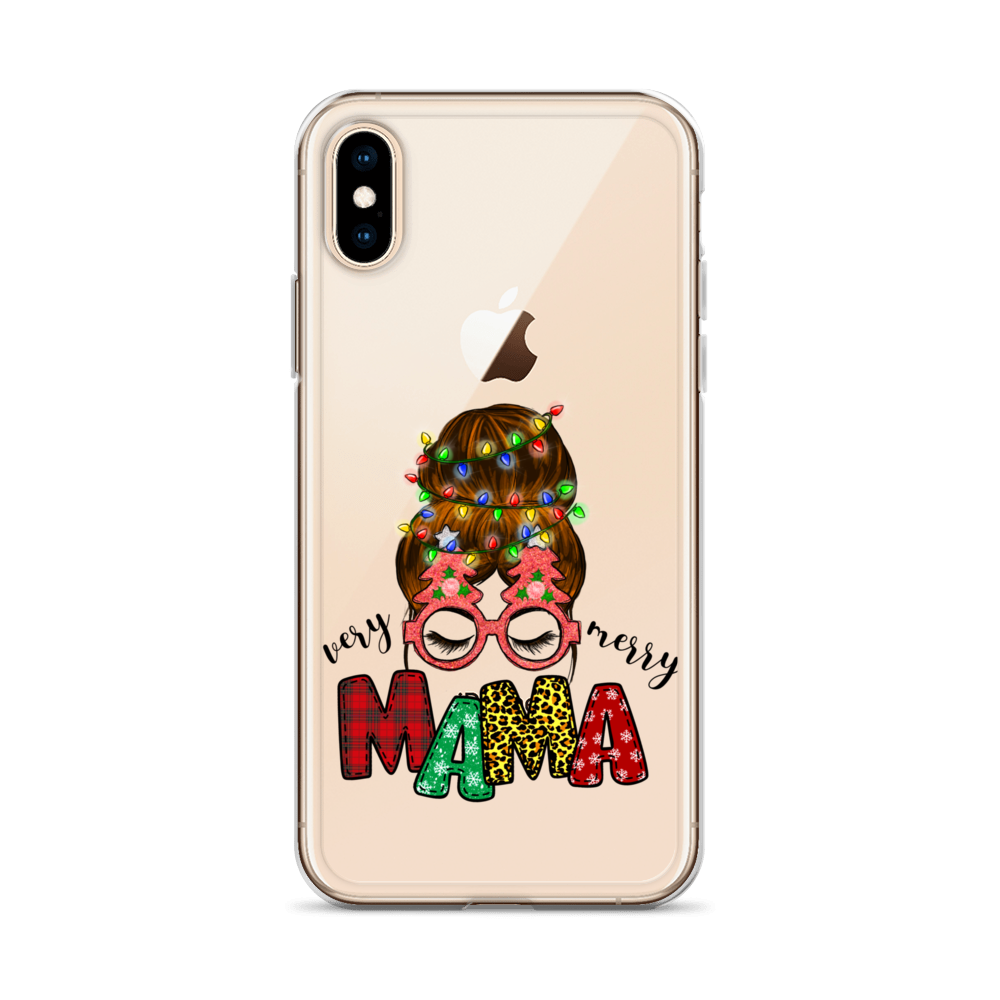 My Merry Mama Clear Case for iPhone®