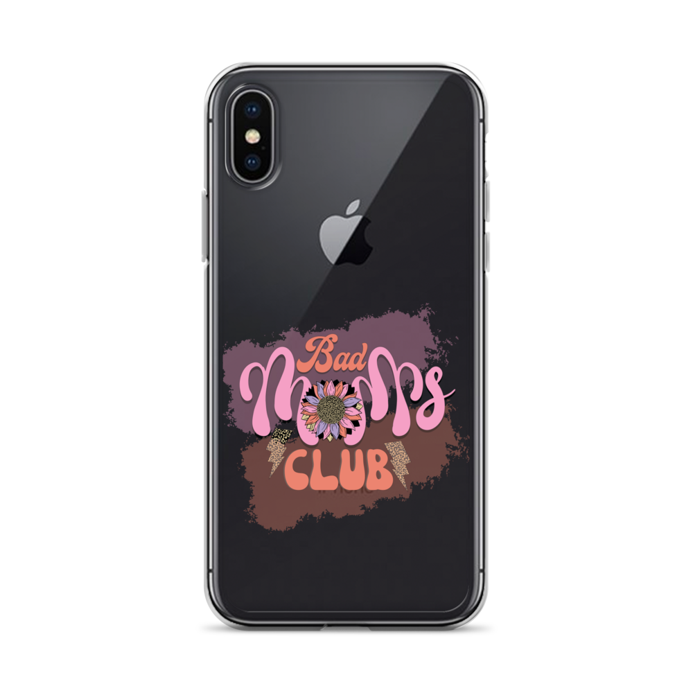 Bad Moms Club Clear Case for iPhone®