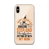 Happy Father's Day to My Amazing Step-Dad Thanks For Putting Up With My Mom Clear Case for iPhone®