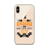 Some Superheroes Don't Capes They Are Called Dad Clear Case for iPhone®