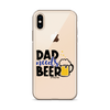 Dad Needs Beer Clear Case for iPhone®