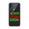 Crazy Christmas Dad Clear Case for iPhone®