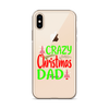 Crazy Christmas Dad Clear Case for iPhone®